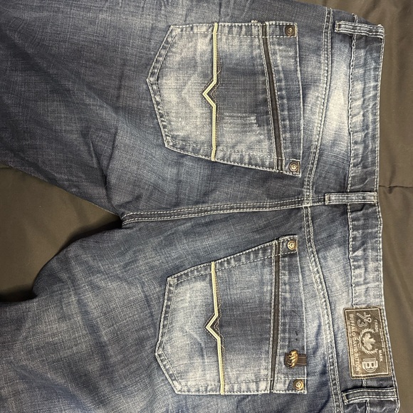 Buffalo David Bitton Men's Slim Jeans - Blue - Picture 2 of 4